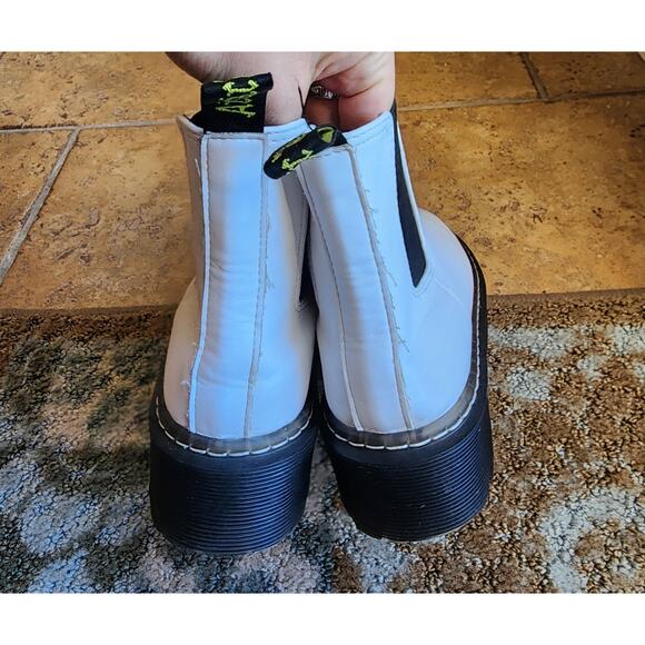 Doc Martens Chelsea Boots White - Picture 6 of 11